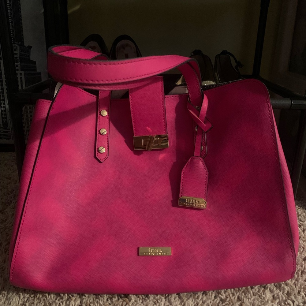 Trina Turk hot pink purse